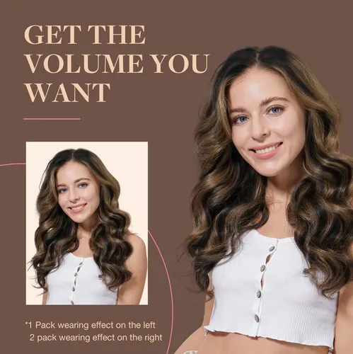 Extensiones De Cabello Goo Goo Real Human Hair Con Clip, 120