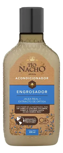 Acondicionador Tío Nacho Engrosador Jalea Real 200 Ml