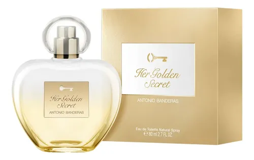 Perfume Her Golden Secret Banderas Edt Mujer 80 Ml