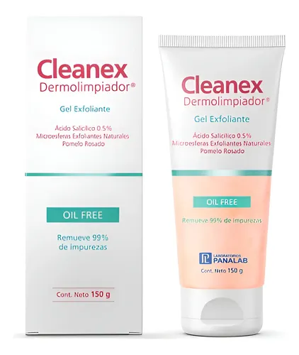 Cleanex Dermolimpiador Gel Exfoliante X 150 Gr.