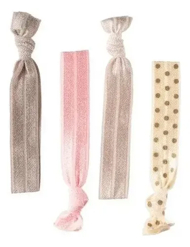 Cintas elásticas para el cabello, 4 unidades, Lanossi, Ballet Ls2515