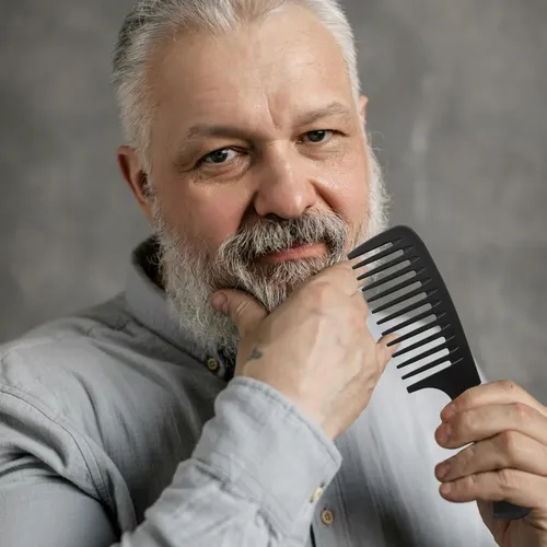 2-pack Texture Comb & Wide Tooth Set, Hair Styling For