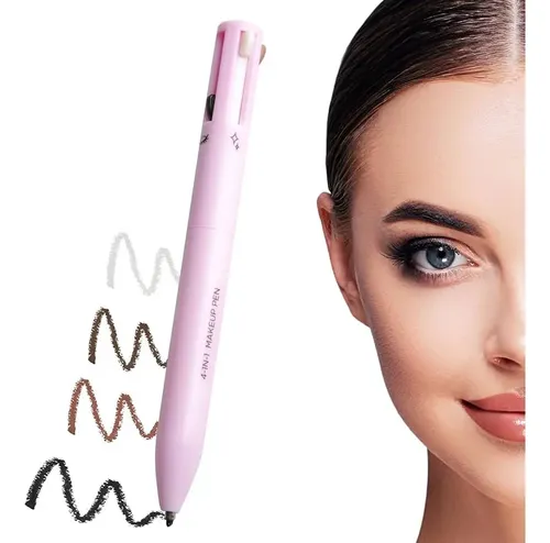 Delineador De Ojos Cejas Labios Mejillas 4 En 1 Importado!!!