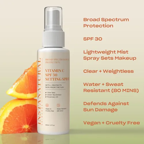 Instanatural Spray Fijador Spf 30 60 Ml