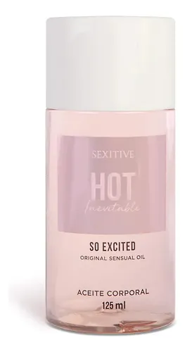 Aceite Corporal Hot Inevitable So Excited 125mlsexitive