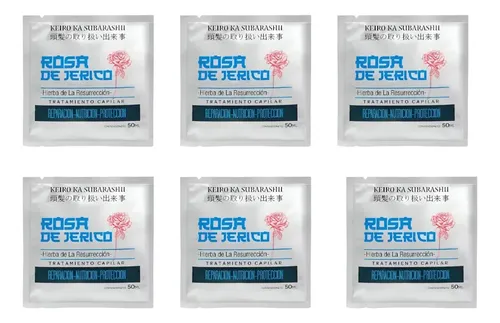 Máscara Nutritiva 50ml Rosa De Jericó Fithocolor 6 Unidades