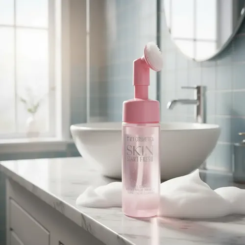 Espuma Limpiadora Facial Tei Con Cepillo Integrado