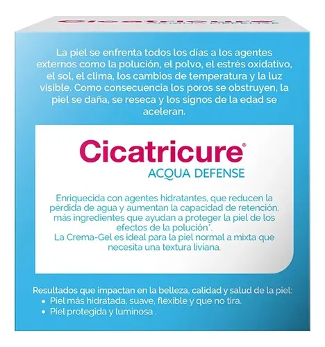 Crema Facial Cicatricure Acqua Defense