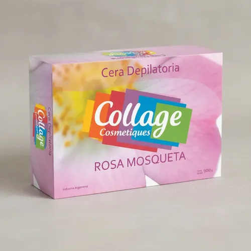 Cera Depilatoria Profesional Rosa Mosqueta Collage X 900 Gr