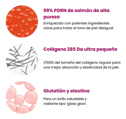Pdrn Pink One Day Serum Adn De Salmón Puro Al 99 %