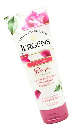 Jergens Alluring Crema Corporal Con Rosa Y Camelia 207ml 6c