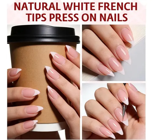 Bellelfin Uñas Francesas En Gel, 240 Pzas, Tamaño