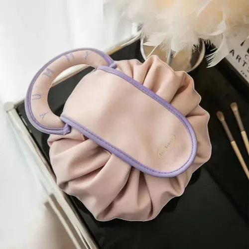 Bolsa De Maquillaje De Viaje Elegante Con Cordón P (bn) Desi Not Specified
