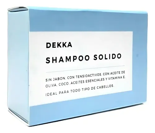 Dekka Shampoo Sólido Con Tensioactivos 70g
