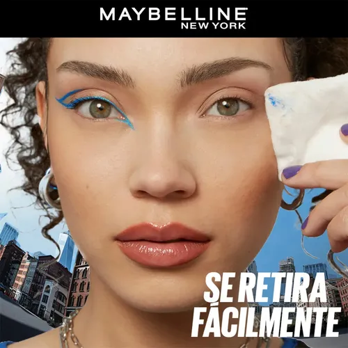 Delineador De Ojos Liquido Maybelline Tattoo Liner Play Acabado Metálico Tono Switch