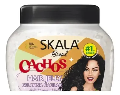 Gelatina Cápilar Mais Cachos Expert Antifrizz y definición Rizado 1 L Skala