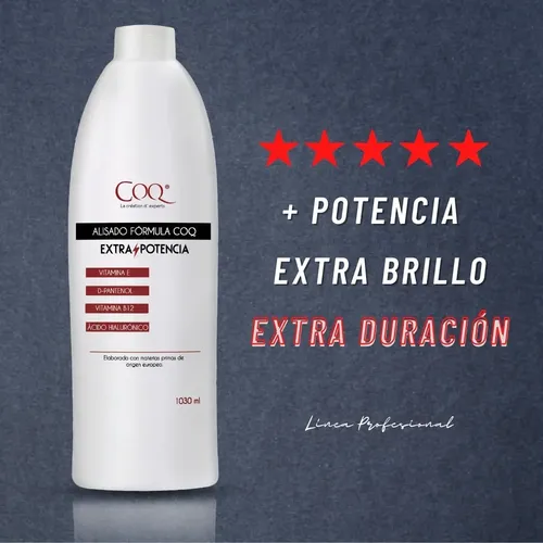 2 Lts: 1 Alisado Extra Potencia + 1 Cauterizador Reparacion