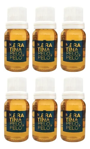 Ampolla Olio Keratina Frizz Nutrición Reparación X6 Unidades