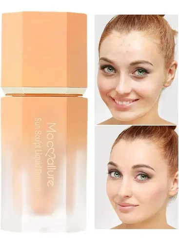 Corrector Y Contorno Mocallure Liquido Esponja Aplicador