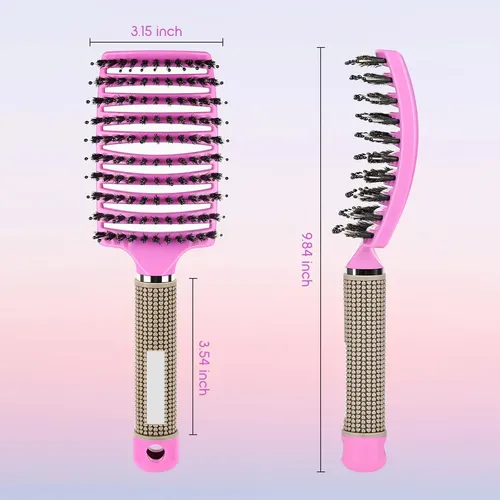 Cepillo De Pelo Iiimeidu 2 Pzs Desenredante Para Cabello Húm