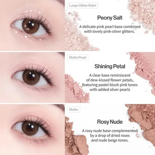 Unleashia Glitterpedia Eye Palette Maquillaje Sombras Ojos No. 5 All Of Dusty Rose