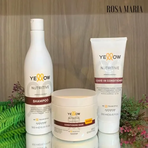 Máscara Yellow Nutritiva 500ml Completa