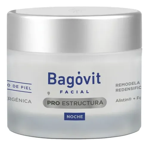 Bagovit Crema Facial Pro Estructura Noche Anti Edad X 55 Gr Tipo de piel Sensible