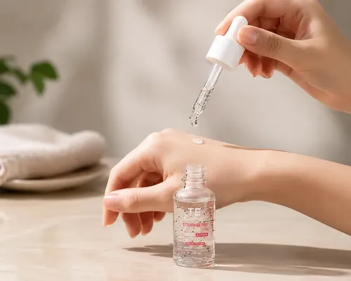 Serum Facial Tei Acido Hialuronico Niacinamida Frutilla