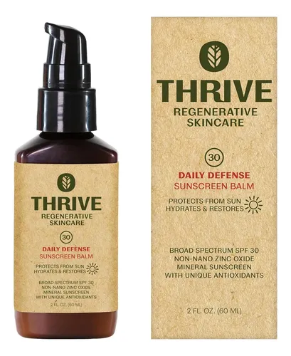 Protector Solar Mineral Diario Thrive Natural Care Spf 30