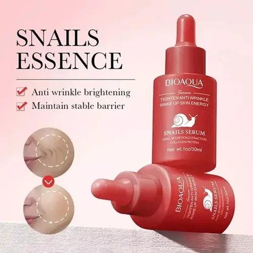 Serum Esencia De Caracol Anti-manchas Anti-arrugas Bioaqua Momento De Aplicación Día/noche Tipo De Piel Todo Tipo De Piel