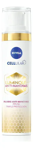 Fluido Nivea Luminous Antimanchas Cellular Fps50 40ml