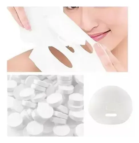 Mascara O Mascarilla Comprimida Facial Pastilla Cápsula X100