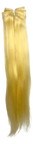 Cortina Pelo Natural Rubio 180cm De Ancho X 45/50cm Largo
