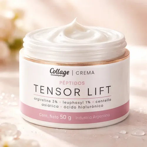 Crema Péptidos Tensor Lift Argireline 3% Hialurónico Collage