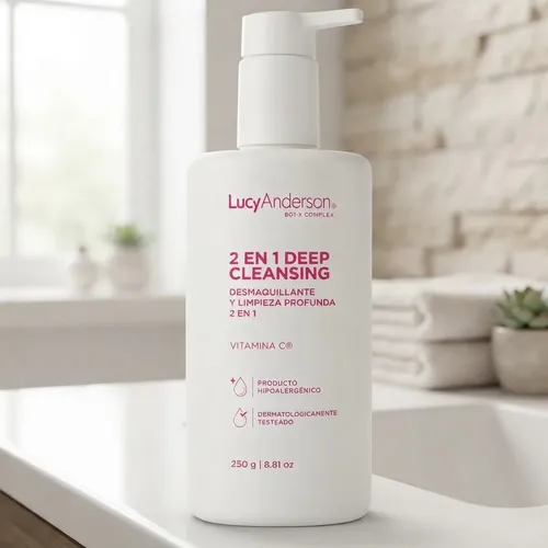 Desmaquillante Y Limpieza Profunda Lucy Anderson 2 En 1 250g