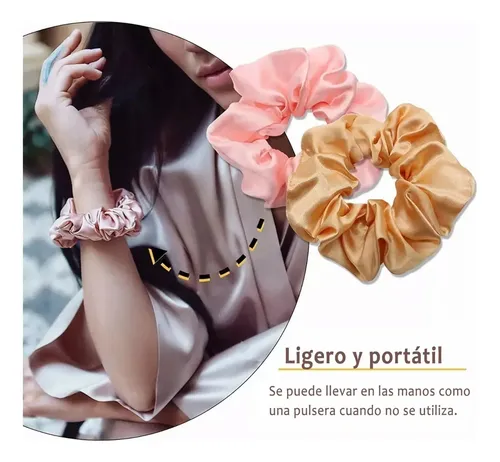 Cinta Elástica For El Pelo De Satén, 30 Colores ##