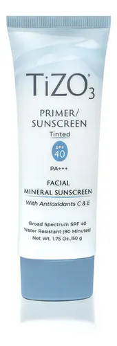 Protector Solar Facial Tizo 3 Mineral con Color SPF 40, para Todo Tipo de Piel