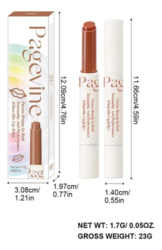 Labial Líquido 8 Colores Duración Brillo No Transfer