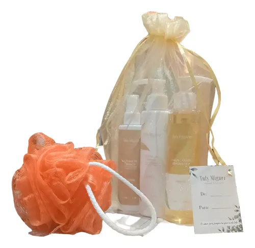 Regalo Mamá Kit Tuly Miguez Jabon Crema Mano Cuerpo Vainilla