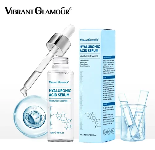 Crema Facial Hialurónica Glamor Skin Acid, 10 Unidades, Séru