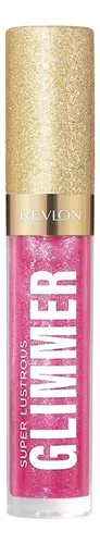 Labial Super Lustrous Glimmer Gloss Rose Glow Revlon
