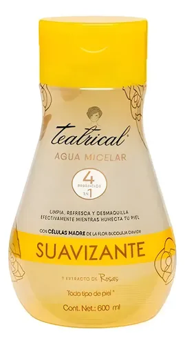 Teatrical Agua Micelar Suavizante 600 Ml