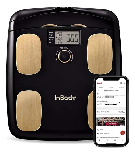 Bascula Corporal Inbody Uh9m400005 Negra, Digital