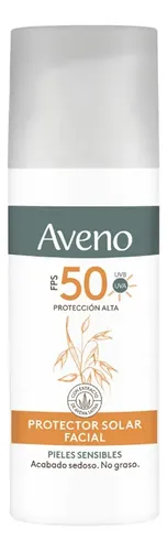 Aveno Crema Facial Invisible Fps 50 Piel Sensible 50g