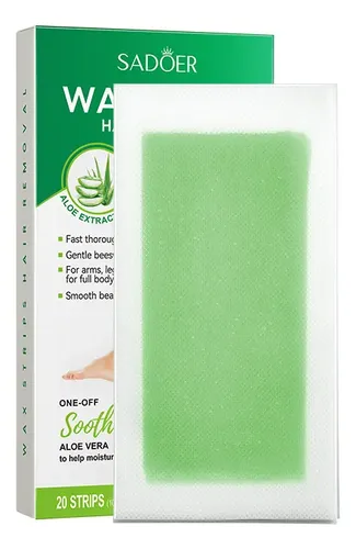 Sadoer Aloe Vera Gentle Soothing Double-sided Hair Removal W