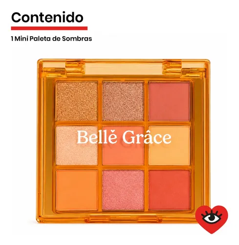 Mini Paleta De Sombras 9 Colores Maquillaje Veoquiero