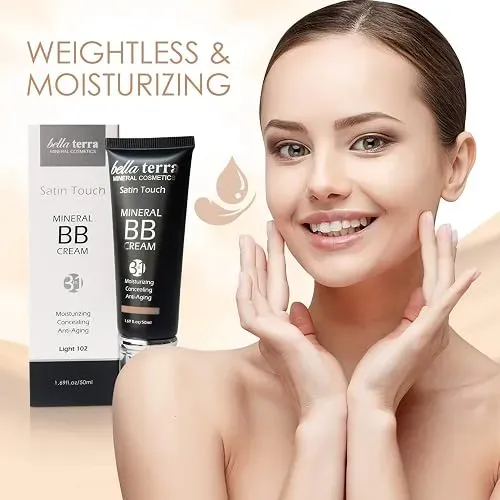 Base Mineral Hidratante Bb Cream Bellaterra Cosmetics Ncc18