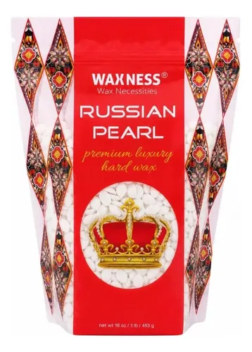 Cera Dura Sin Resina Waxness Russian Pearl 1 Lb