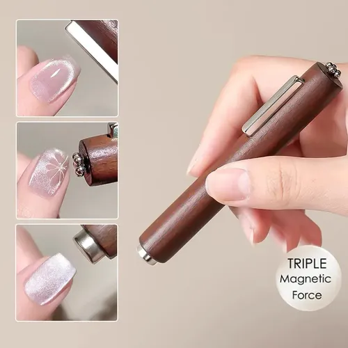 12 Herramientas De Diseño De Uñas Magnéticas Con Forma De Oj