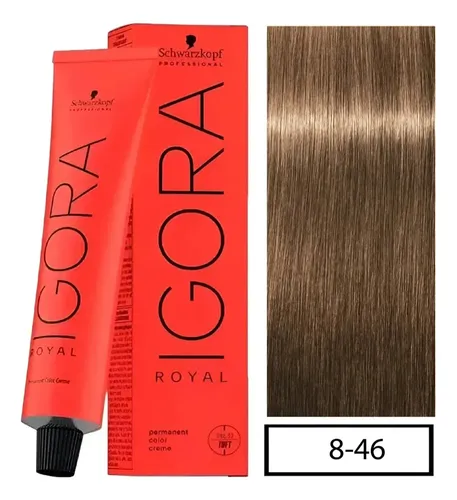 Tintura Igora Royal Schwarzkopf Professional De 60gr 8-46